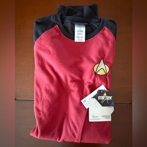 🖖 Star Trek Pajama / Lounge Top – Size XL NWT